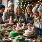 Sjove ideer til julefrokosten med kreativ kagepynt til julefrokosten