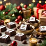 Gør julefrokosten uforglemmelig med chokolade med trykt logo