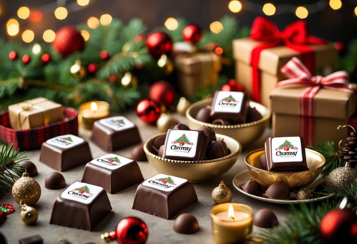 Read more about the article Gør julefrokosten uforglemmelig med chokolade med trykt logo